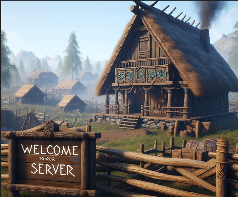 An image to Illustrate: how to host a Valheim server
