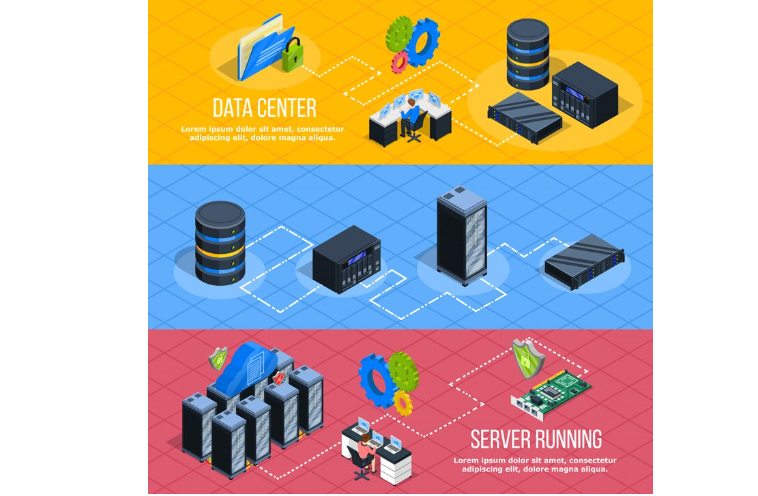 An image to Illustrate dedicated server hosting
