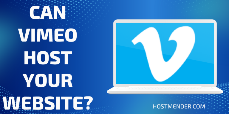 An image Illustrating: Can Vimeo Host Your Website