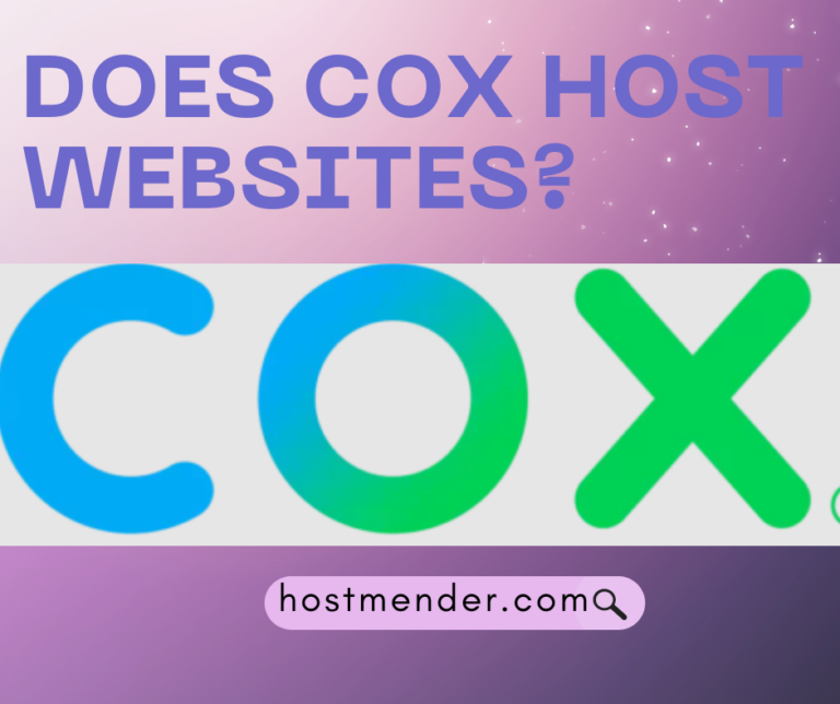 An image illustrating: Does Cox Host Websites?
